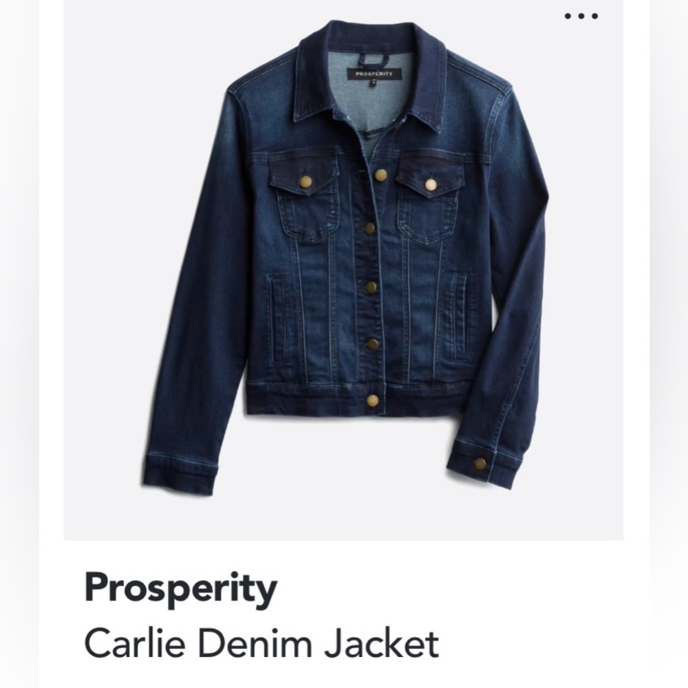 Prosperity Extra Small Jean Jacket - image 4